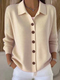 Amelie™ Stickad Cardigan | Tidlös elegans och vardagskomfort
