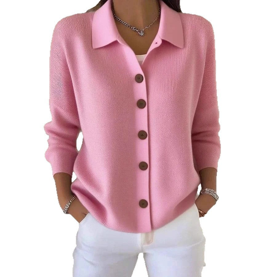 Amelie™ Stickad Cardigan | Tidlös elegans och vardagskomfort