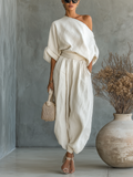 Selene™ | Avslappnat linneblandat set