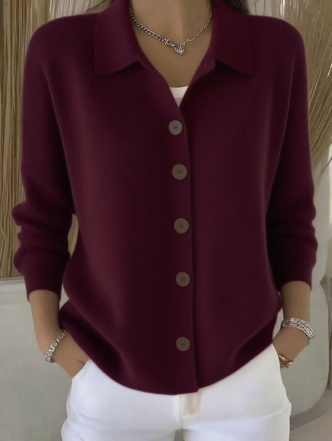 Amelie™ Stickad Cardigan | Tidlös elegans och vardagskomfort