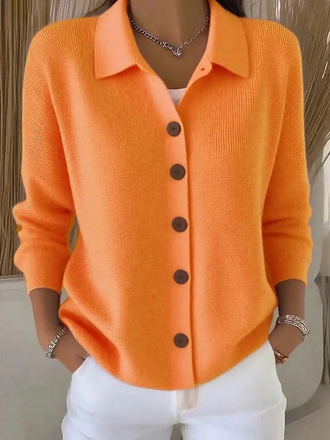 Amelie™ Stickad Cardigan | Tidlös elegans och vardagskomfort