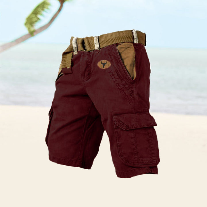 Cargo-shorts med djupa fickor - Jason