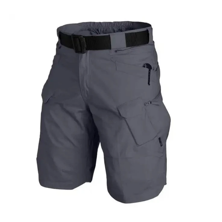 Funktionella cargoshorts med flera dragkedjefickor - Edmond