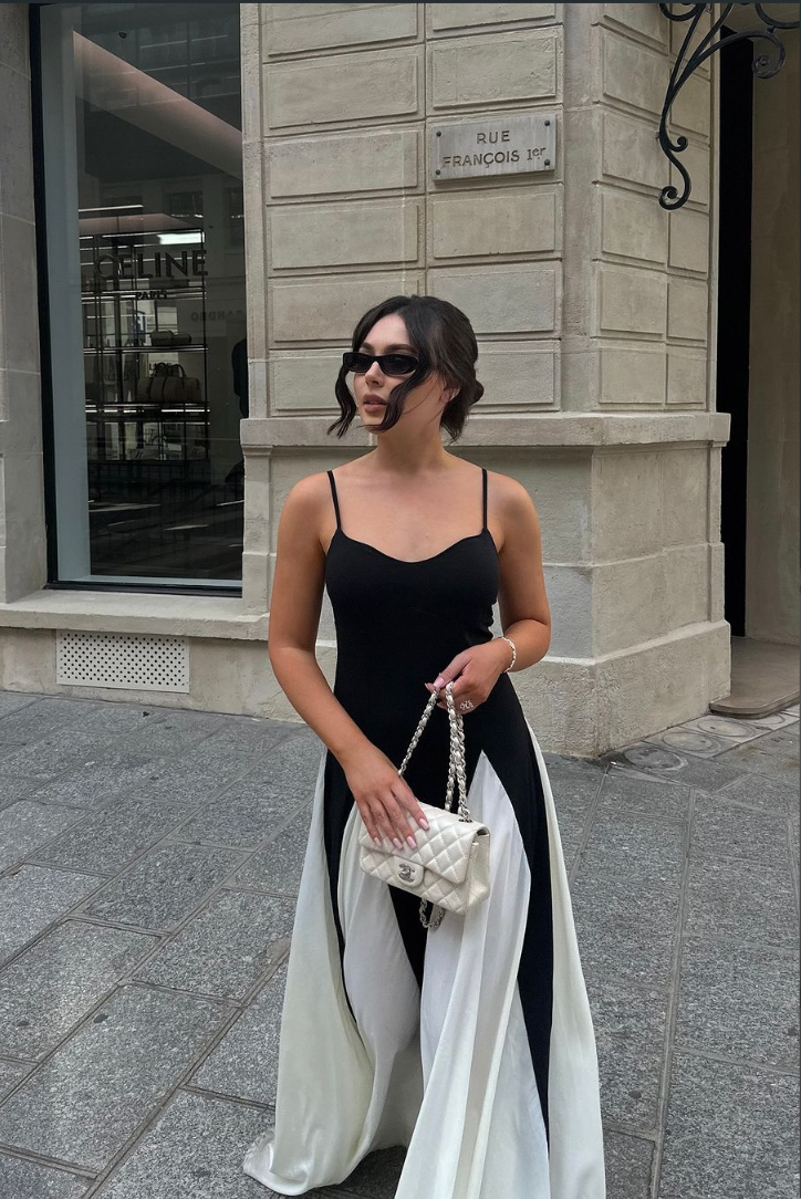 Lovie | Damernas ärmlösa eleganta maxiklänning för bröllopsgäster