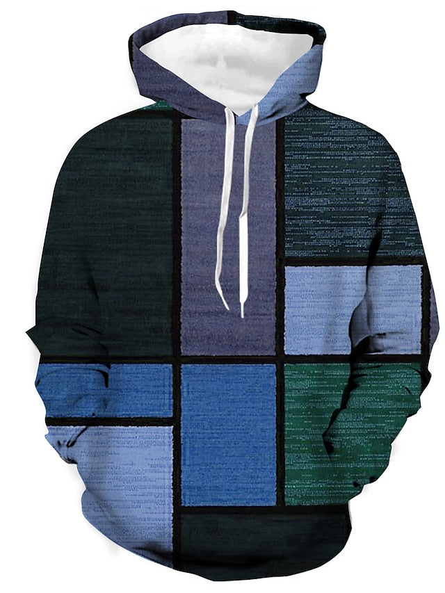 Herr Vinterhuvtröja med Trendigt Design