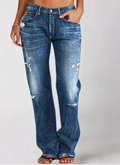Alicia™️ | Loose Wide-Leg Denim Jeans