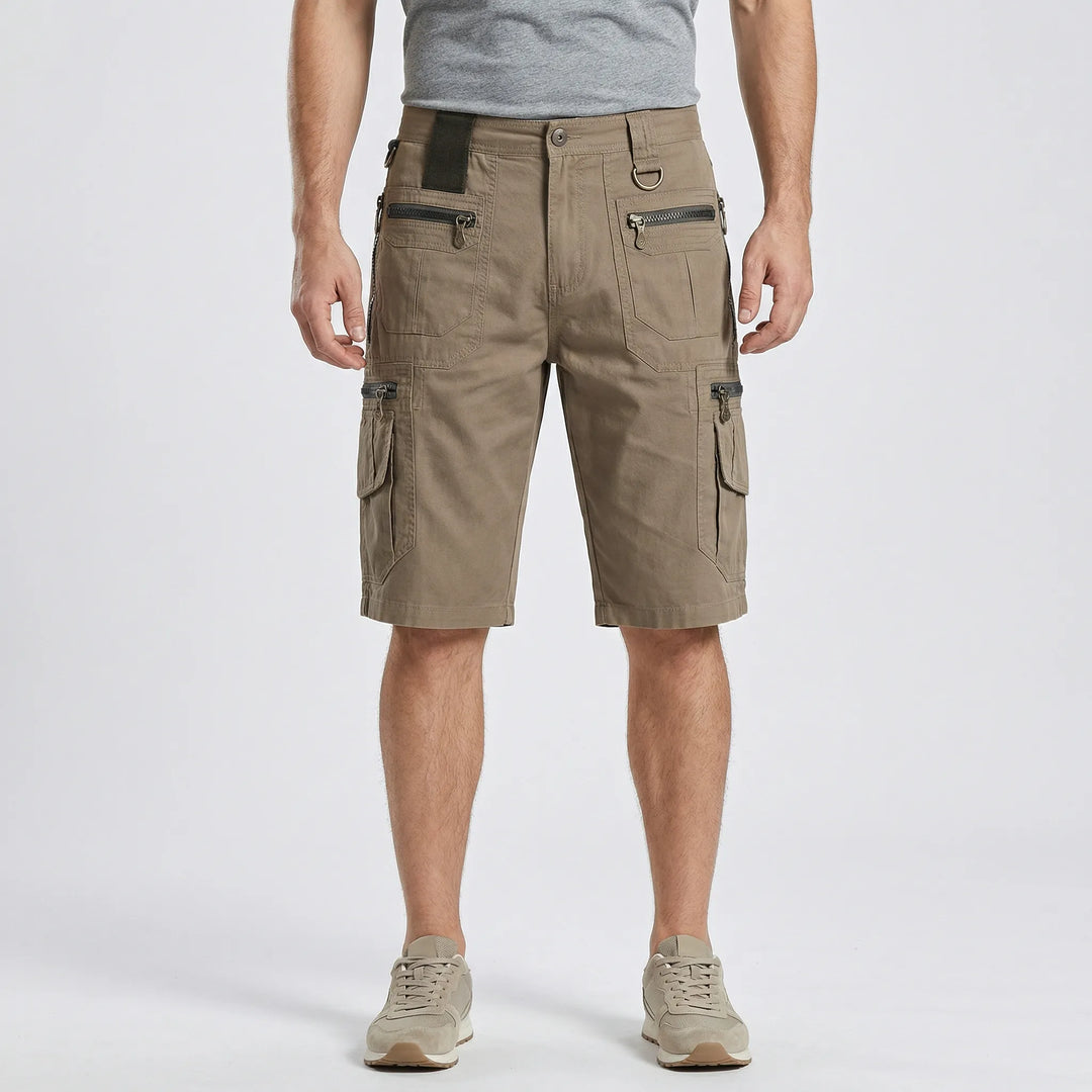 Snabbtorkande outdoorshorts med regular passform - Lionel