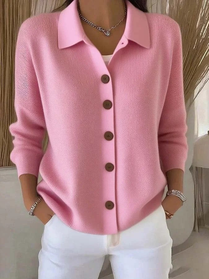 Amelie™ Stickad Cardigan | Tidlös elegans och vardagskomfort